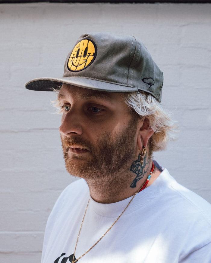 Eat Dust T.A.C. X Eat Dust Smilie HBT Cotton Khaki