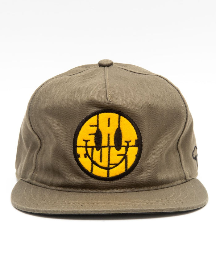 eat dust T.A.C. x Eat Dust Smilie HBT Cotton Khaki