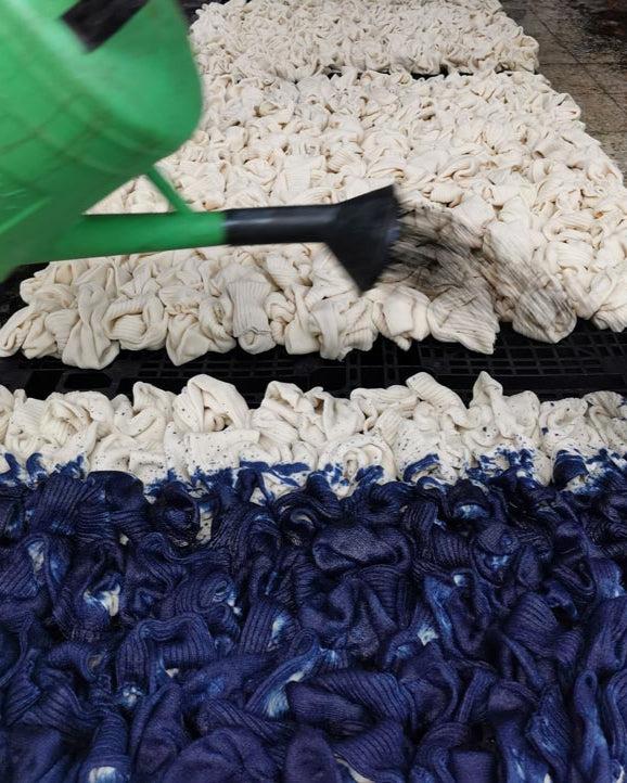 Eat Dust Tie Dye Socks Brown/Green