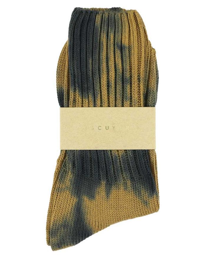 Eat Dust Tie Dye Socks Mood Indigo/Medal Bronze