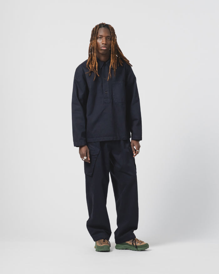 Eat Dust Trooper Pants Gabardine Satin Inkt