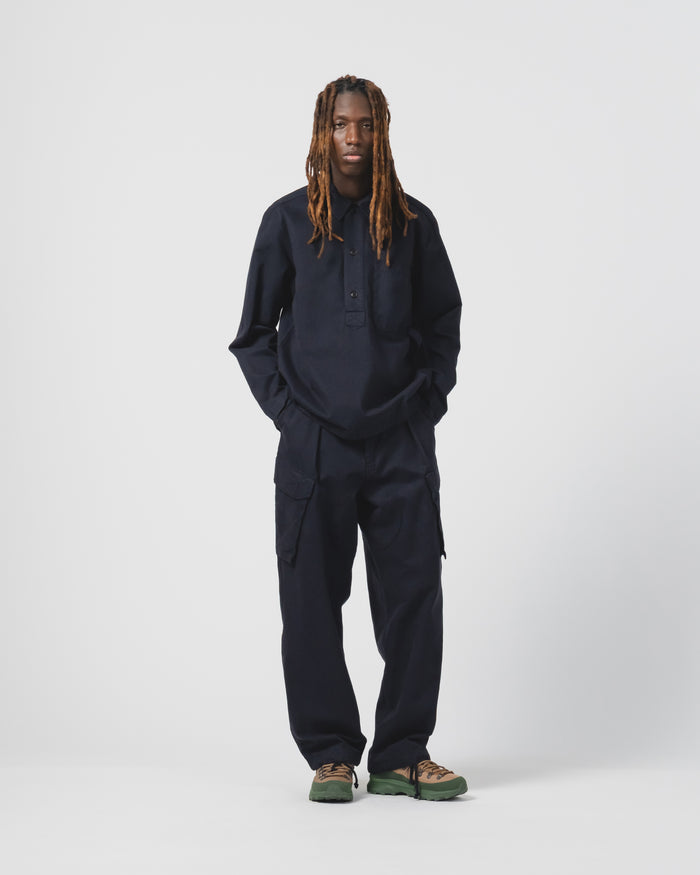 Eat Dust Trooper Pants Gabardine Satin Inkt