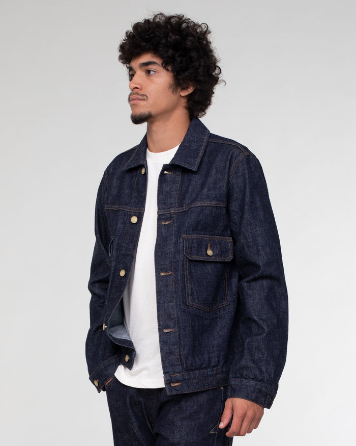 Eat Dust Type Dust 14Oz Heavy Denim Jacket