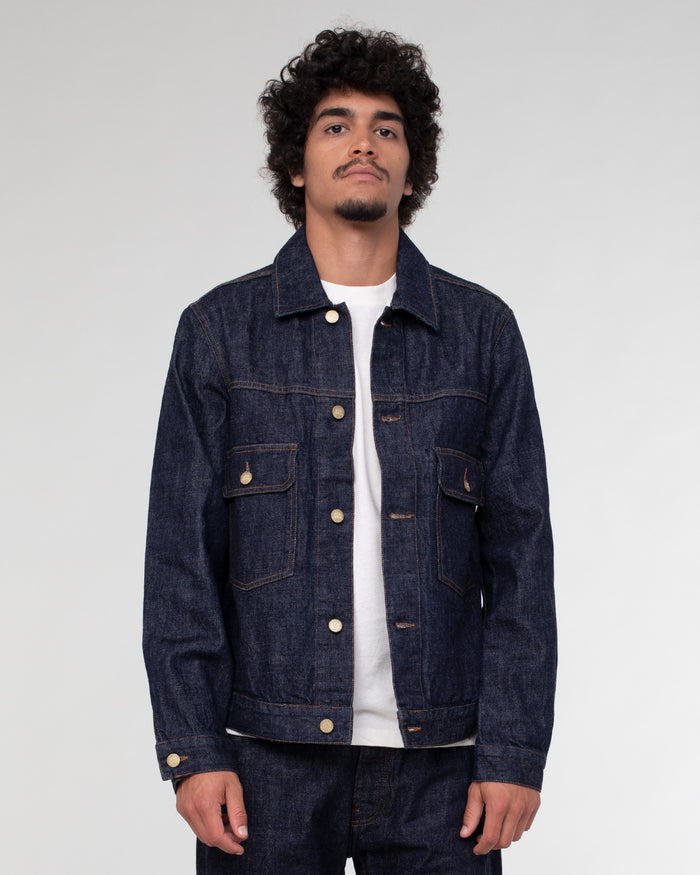 eat dust Type Dust 14Oz Heavy Denim Jacket