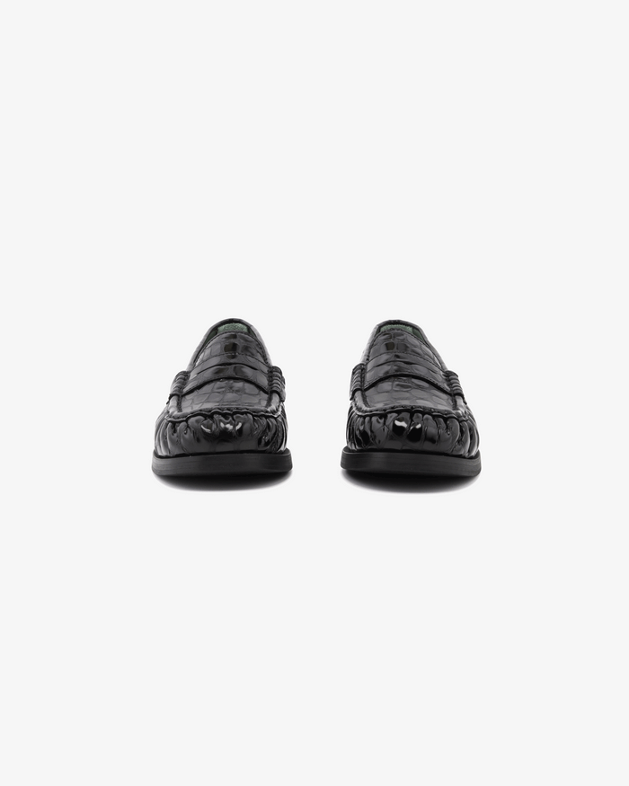 Eat Dust Vinny's Ogee Glossy Croco Black