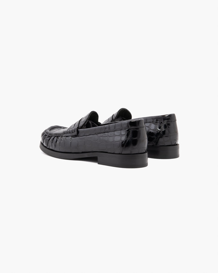 Eat Dust Vinny's Ogee Glossy Croco Black
