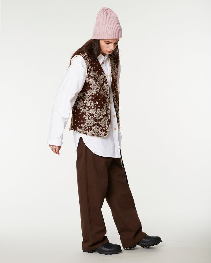 Eat Dust Wool Cashmere Beanie Mauve