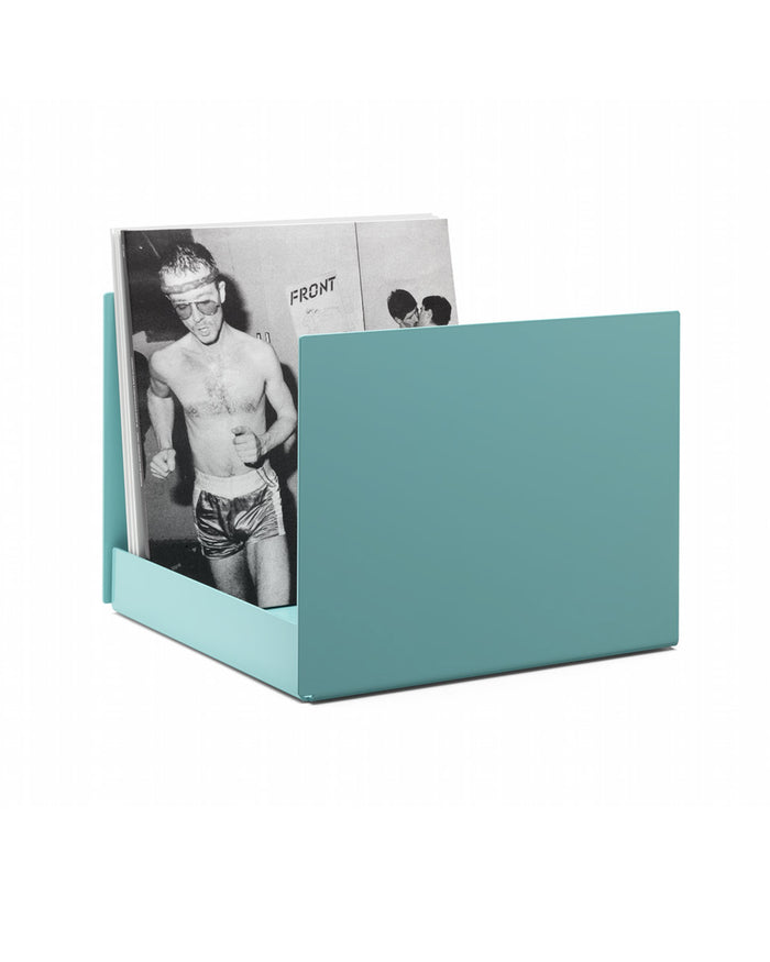 eat dust Eberhardt Objects Vinyl Collector Signal Turquoise