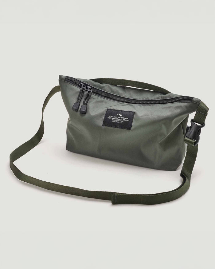 Eat Dust Fannypack Crossbody Nylon Twill Khaki Green