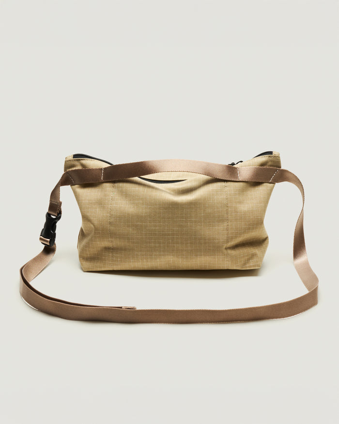 Eat Dust Fannypack Crossbody Spidelon Rip Spider Beige