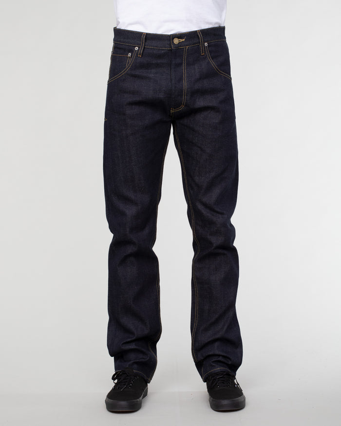 eat dust FIT 76 Regular Straight Selvedge Denim L34