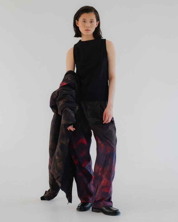 Eat Dust G.o.D Ambassador Pants Tie Dye Nylon Coral