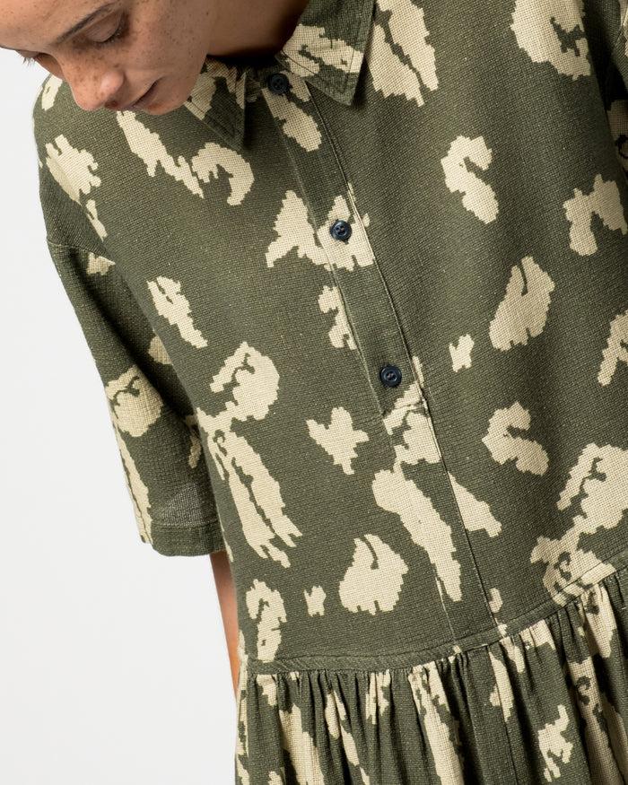 Eat Dust G.o.D Jezabel Dress Cloud Camo Mesh Mint/Off White