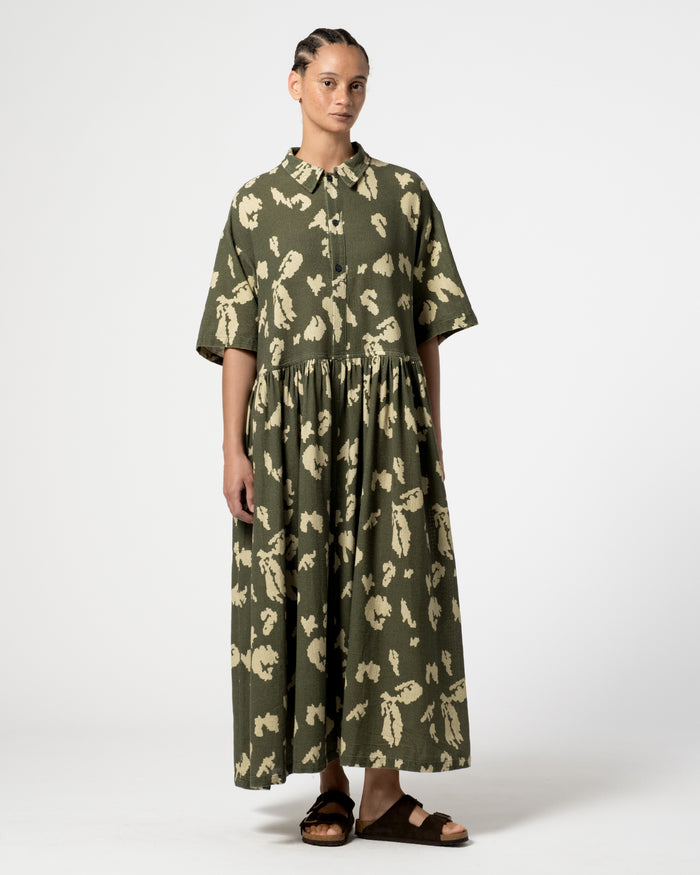 eat dust G.o.D Jezabel Dress Cloud Camo Mesh Mint/Off White