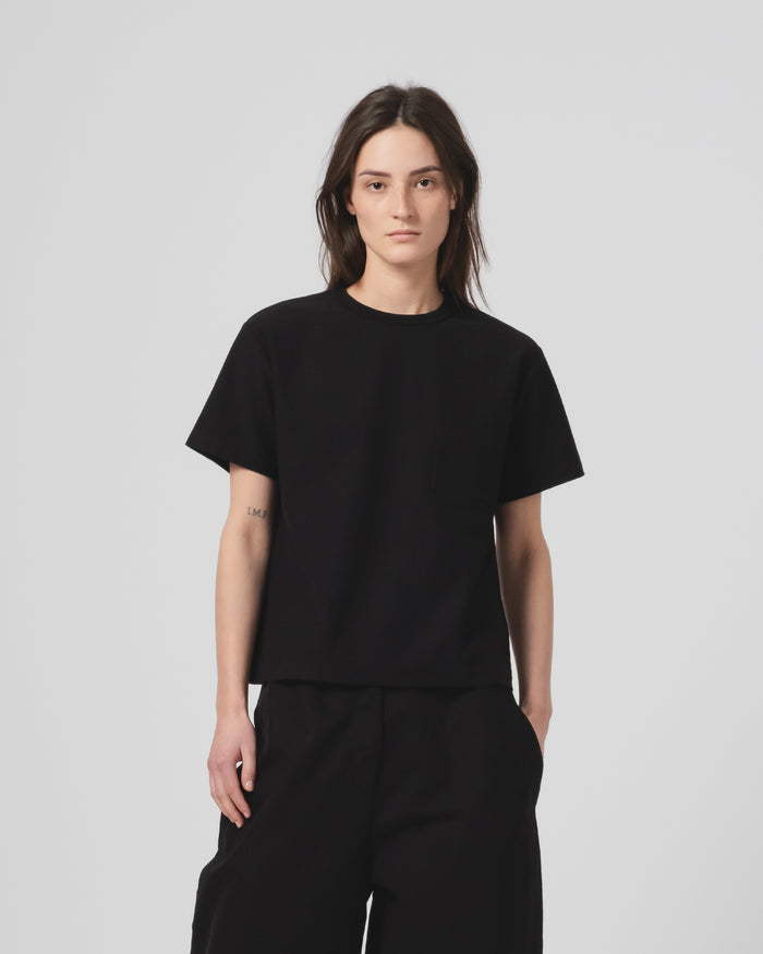 eat dust G.o.D Pocket T Organic Open End Jersey Black