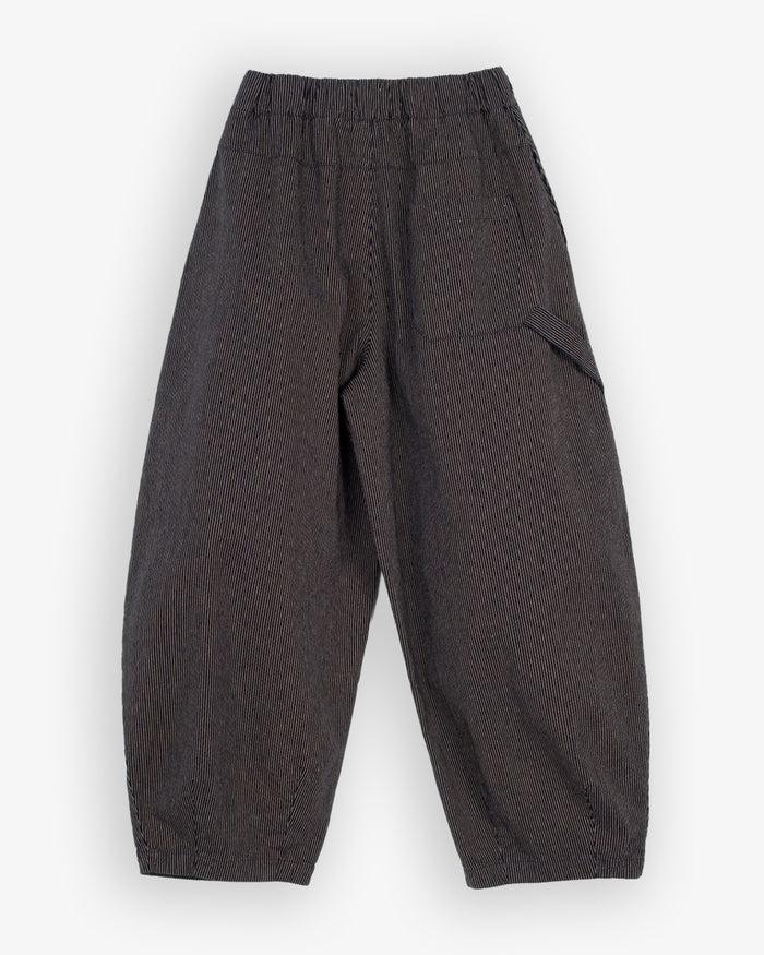 Eat Dust G.o.D Sultan Pants Boro Stripes Navy/Off White