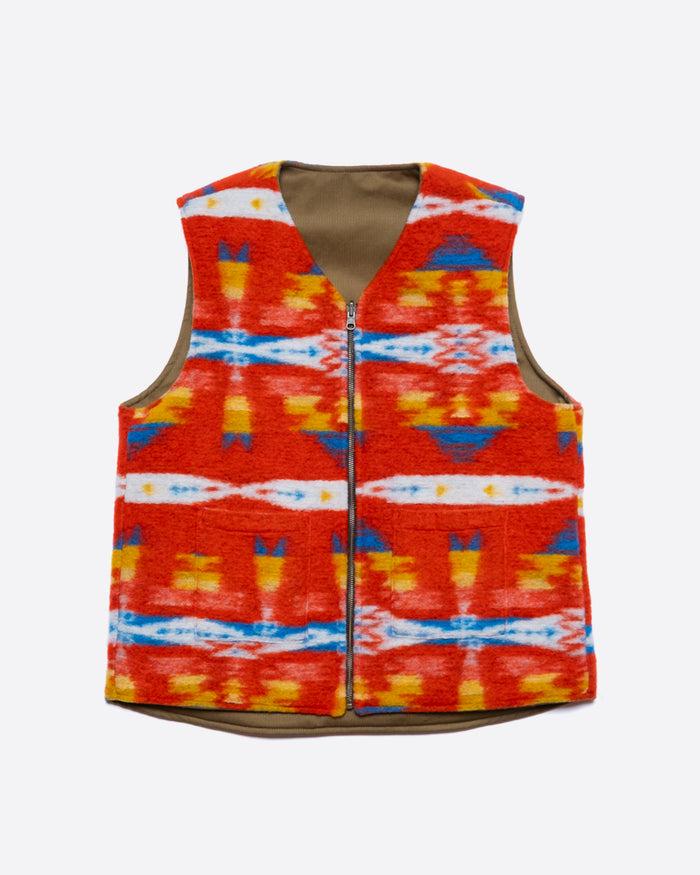 Eat Dust Ltd. Edition Deck Vest Joshua Wool Drap/Red