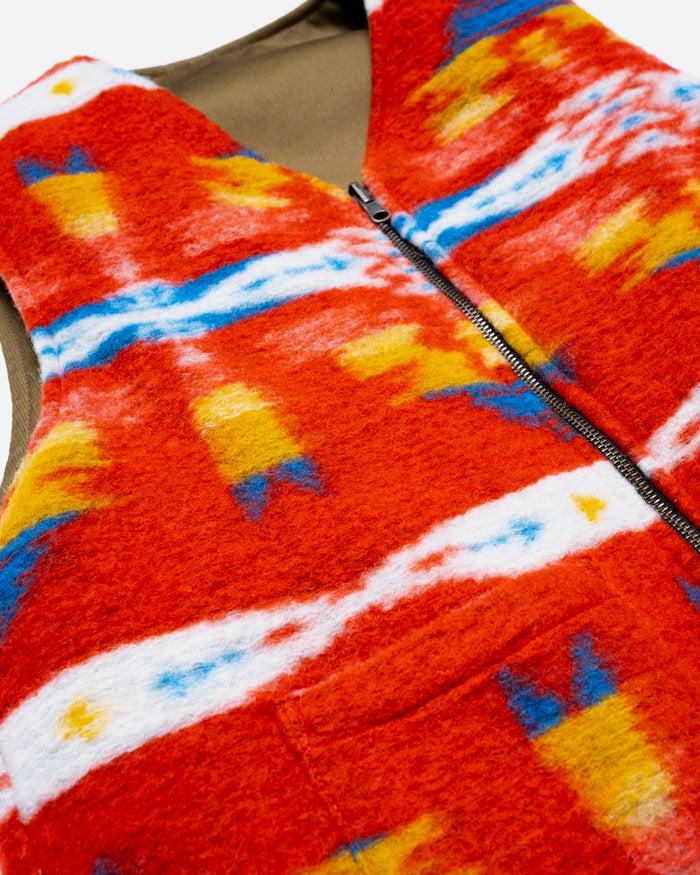 Eat Dust Ltd. Edition Deck Vest Joshua Wool Drap/Red