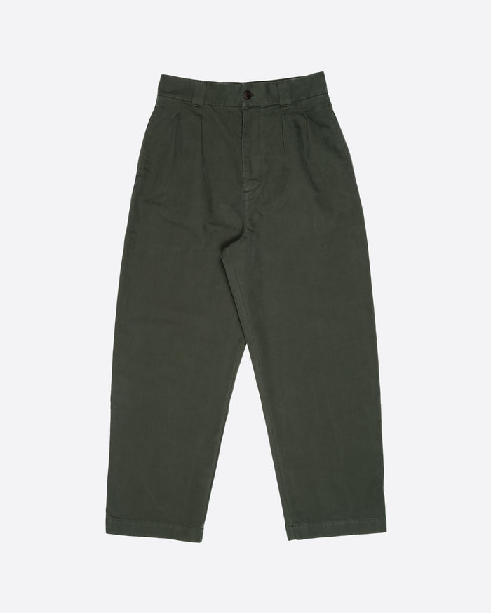 eat dust Officer Chino Nebraska Cotton Forest Green