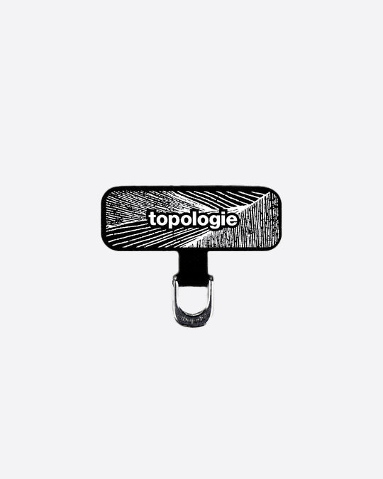 eat dust Topologie D-Ring Phone Strap Adapter Black