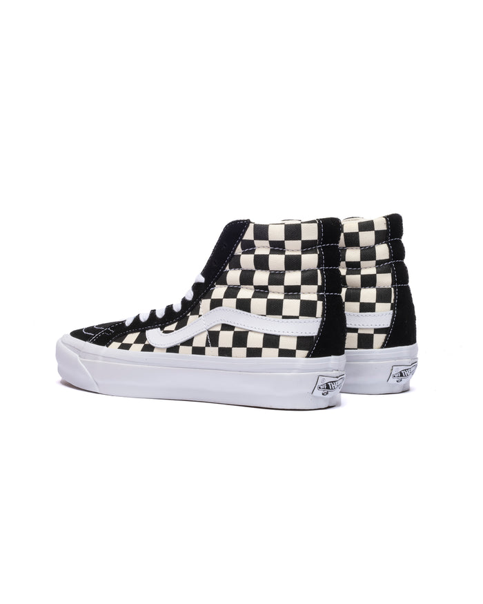 Eat Dust Vans LX Sk8-Hi Reissue 38 LX Checkerboard Black/Off White