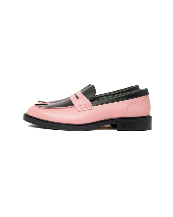 Eat Dust Vinny's Townee Penny Loafer Crust Pink Black