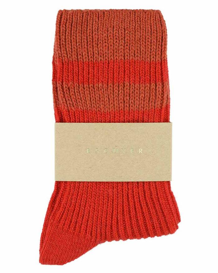 Eat Dust Women's Cashmere Stripes Strong Orange/Orange