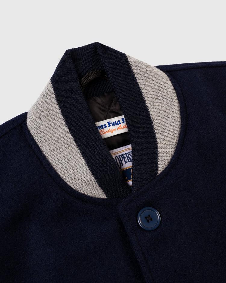 Ebbets Field Flannels Boston Red Sox 1938 Authentic Wool & Suede Leather Varsity Jacket