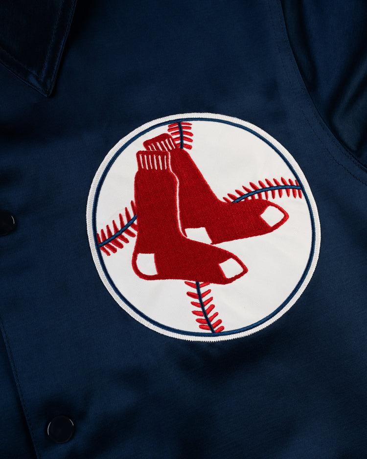 Ebbets Field Flannels Boston Red Sox 1967 Satin Windbreaker Jacket