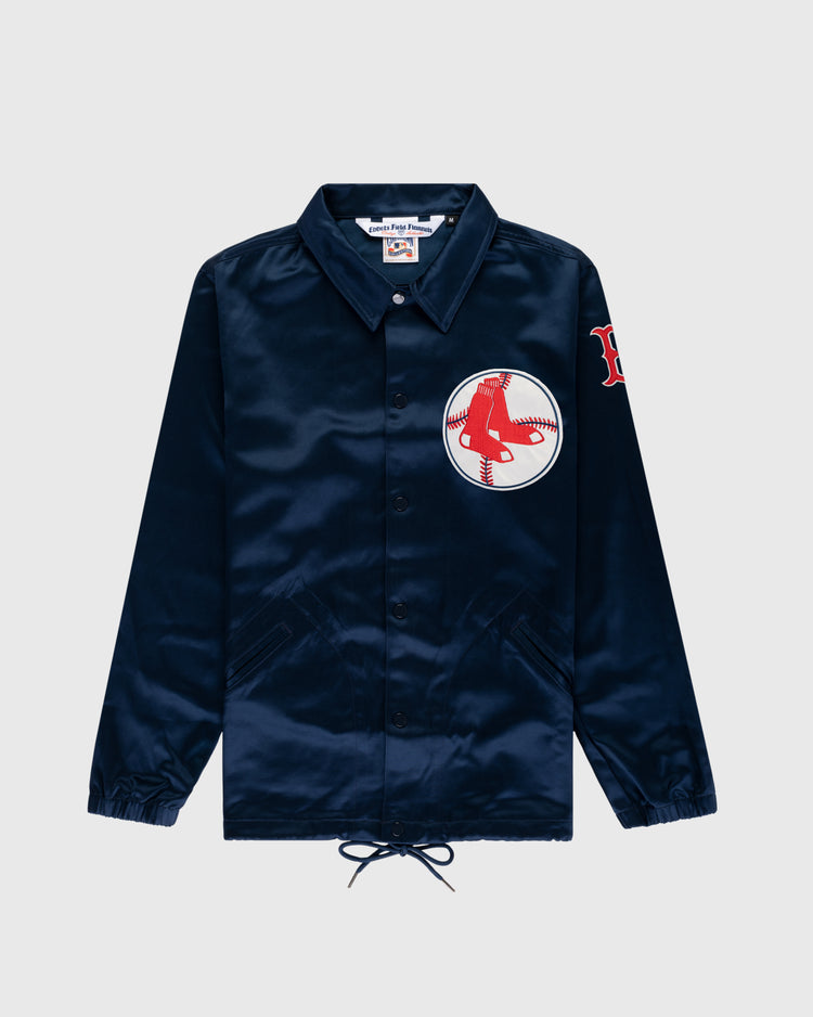 ebbets field flannels Boston Red Sox 1967 Satin Windbreaker Jacket