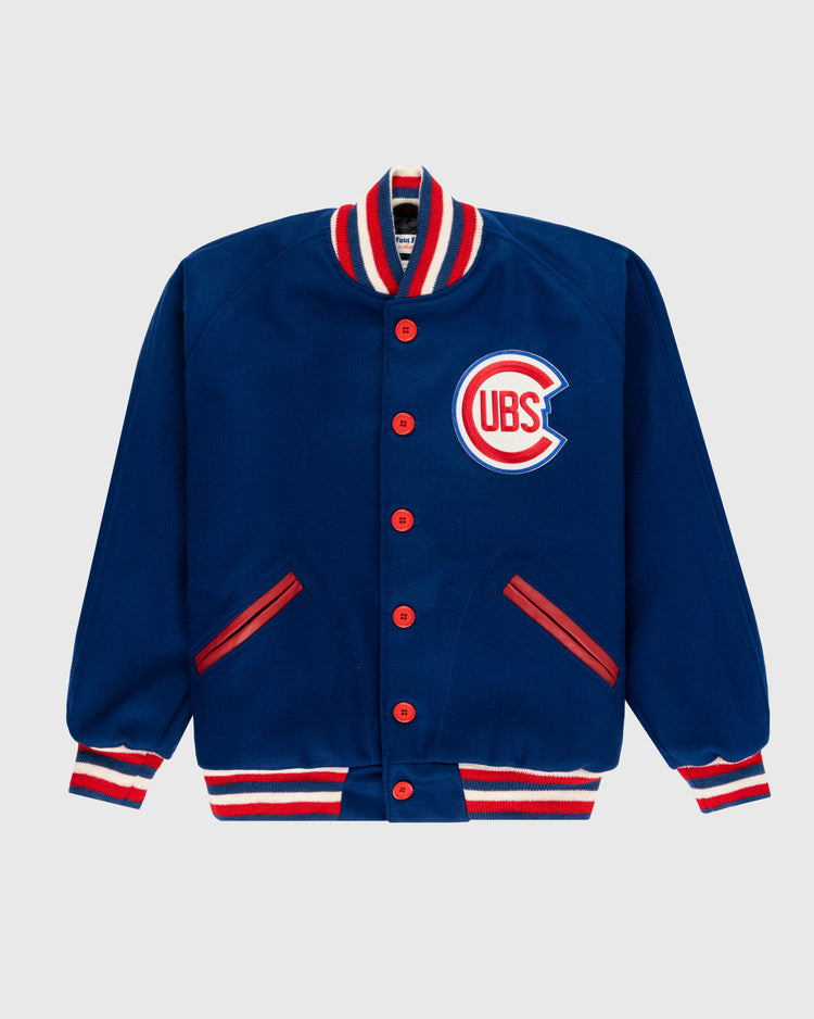 ebbets field flannels Chicago Cubs 1954 Authentic All Wool Varsity Jacket ebbets field flannels Chicago Cubs 1954 Authentic All Wool Varsity Jacket