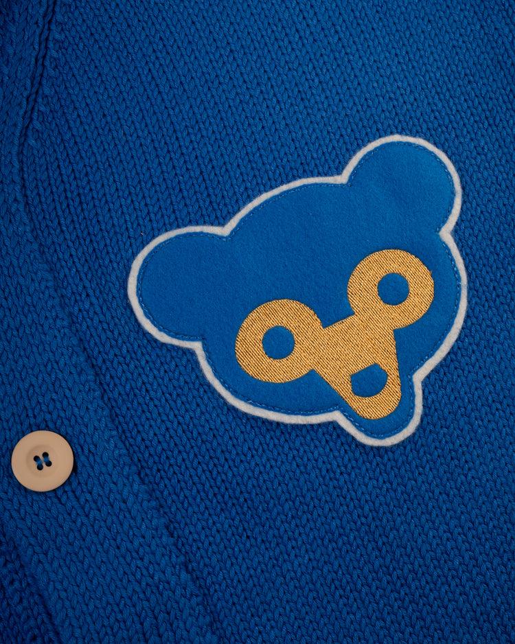 Ebbets Field Flannels Chicago Cubs 1962 Wool Shawl Collar Sweater