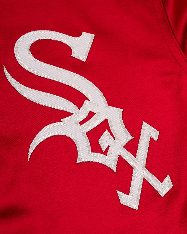 Ebbets Field Flannels Chicago White Sox 1971 Satin Windbreaker Jacket