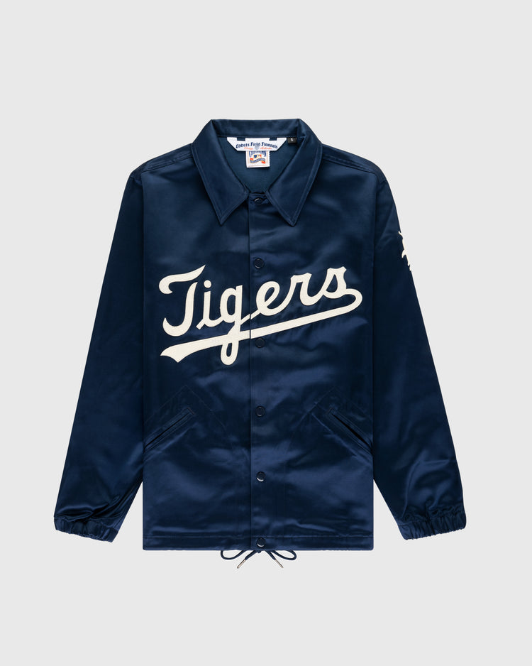 ebbets field flannels Detroit Tigers 1960 Satin Windbreaker Jacket