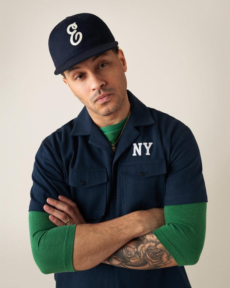 Ebbets Field Flannels Ebbets Felt 'E' Cotton Twill Ballcap
