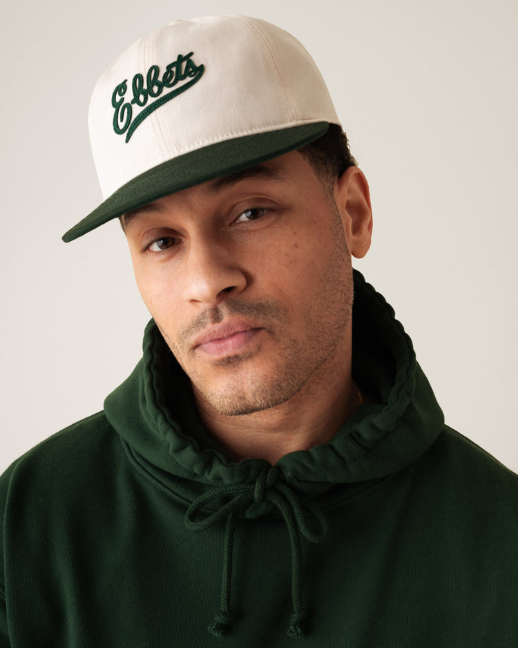 Ebbets Field Flannels Ebbets Felt Script Cotton Twill Ballcap