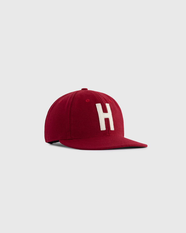 Ebbets Field Flannels Harvard University 1950 Authentic Wool Ballcap