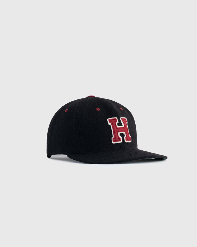 Ebbets Field Flannels Harvard University Crimson 'H' Authentic Wool Ballcap