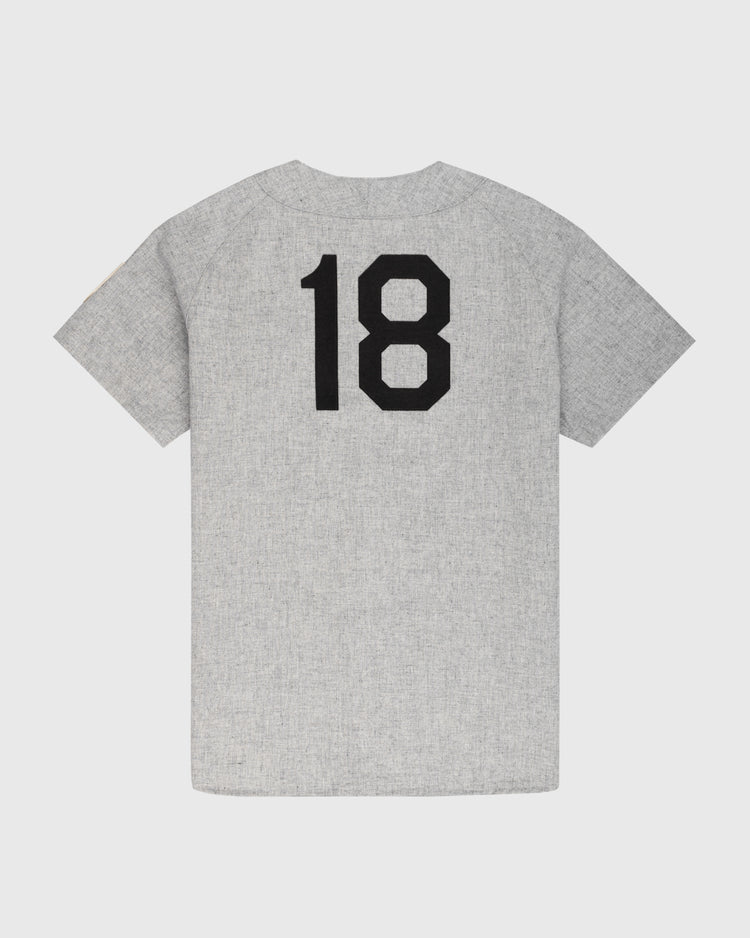 Ebbets Field Flannels Homestead Grays 1944 Authentic Wool Road Baseball Jersey