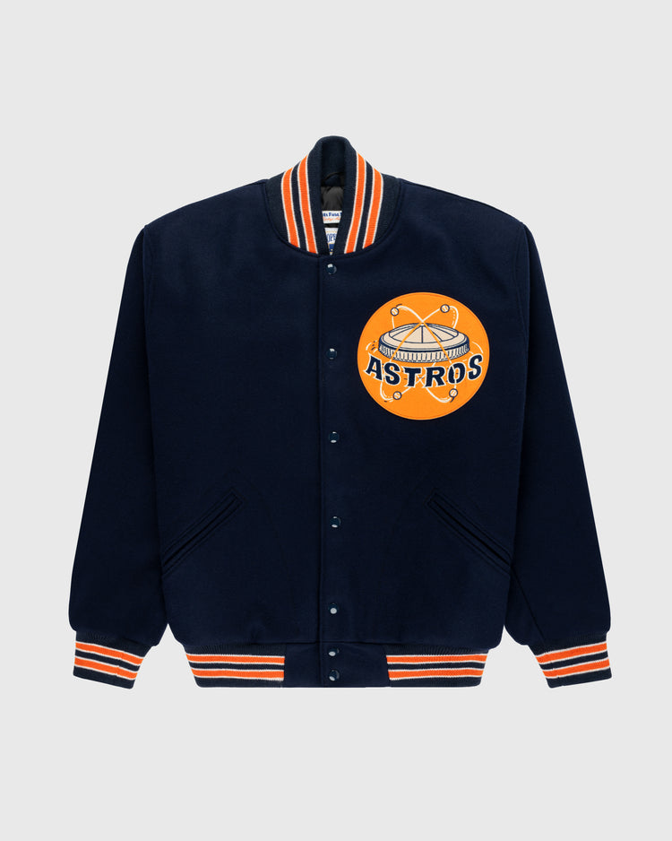 ebbets field flannels Houston Astros 1965 Authentic All Wool Varsity Jacket ebbets field flannels Houston Astros 1965 Authentic All Wool Varsity Jacket