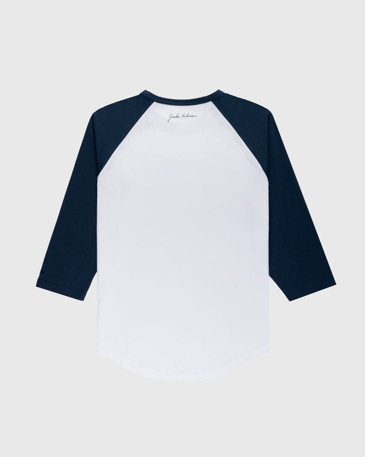 Ebbets Field Flannels Jackie Robinson '42' Vintage Baseball Tee