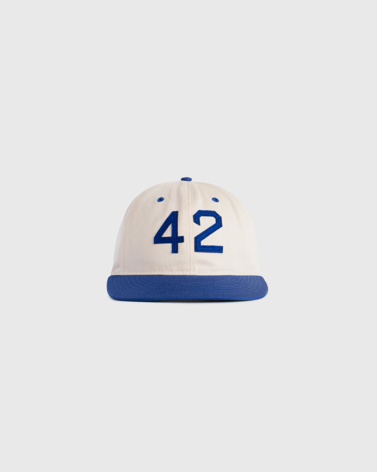 ebbets field flannels Jackie Robinson Day ‘42’ Cotton Twill Ballcap