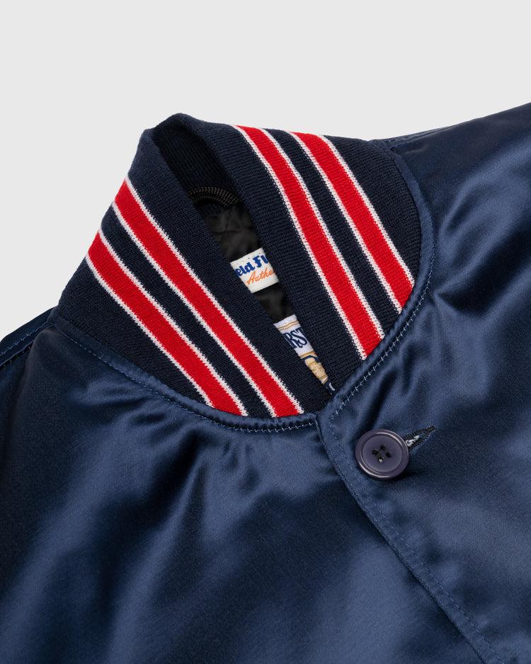 Ebbets Field Flannels Kansas City Athletics 1960 Authentic All Satin Varsity Jacket