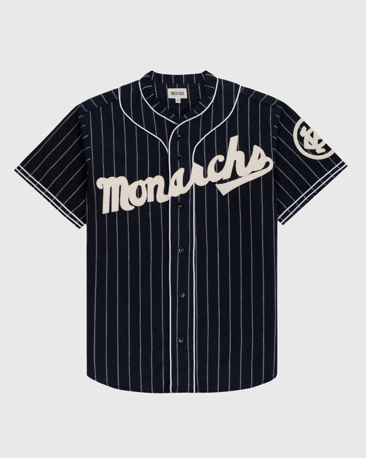 ebbets field flannels Kansas City Monarchs 1924 Authentic Wool Road Baseball Jersey