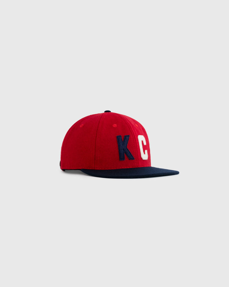 Ebbets Field Flannels Kansas City Monarchs 1954 Authentic Wool Ballcap