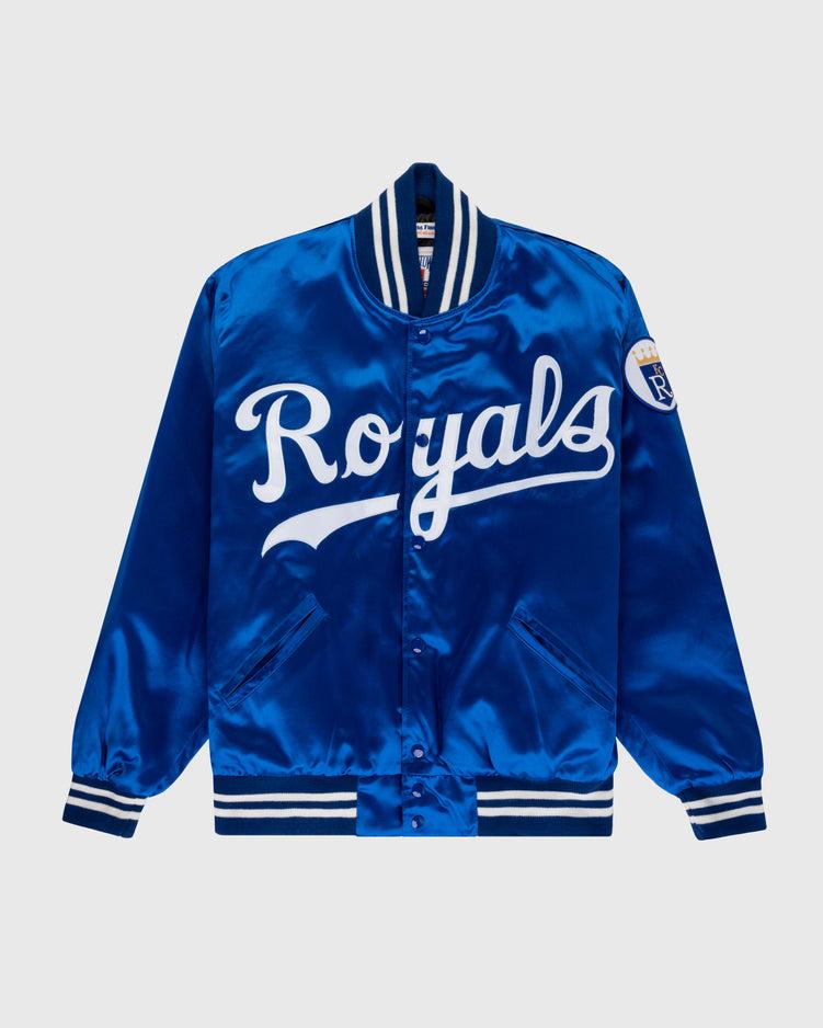 ebbets field flannels Kansas City Royals 1969 Authentic All Satin Varsity Jacket