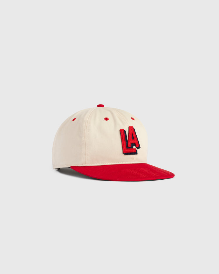 Ebbets Field Flannels Los Angeles Angels (PCL) 1942 Logo Cotton Twill Ballcap