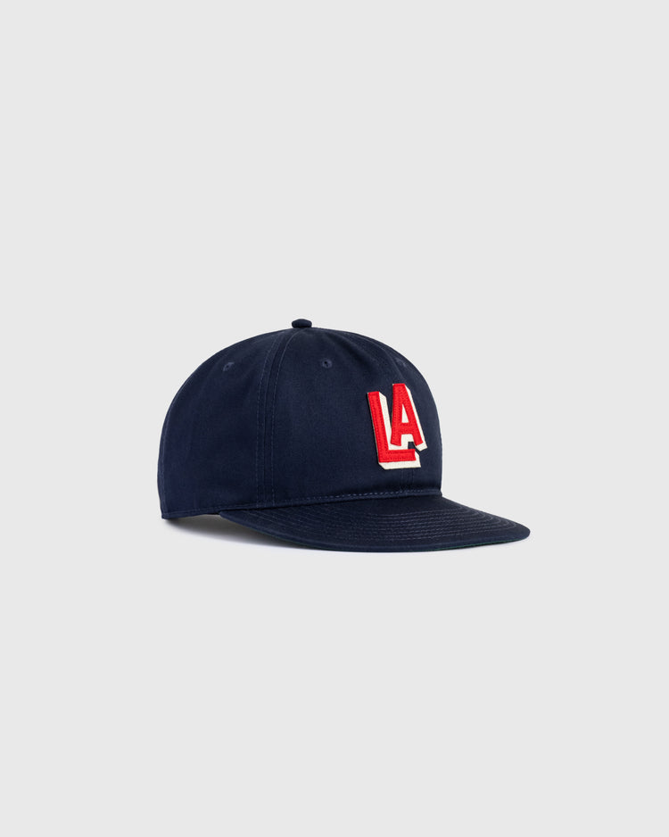 Ebbets Field Flannels Los Angeles Angels (PCL) 1942 Logo Cotton Twill Ballcap