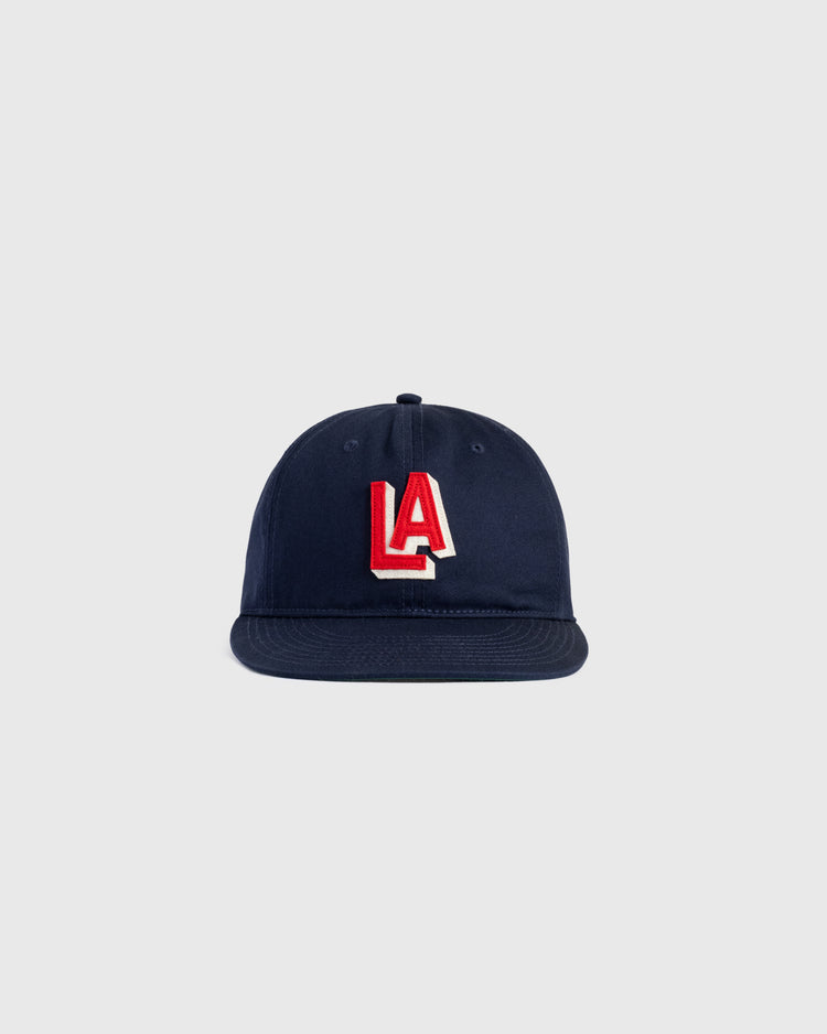 ebbets field flannels Los Angeles Angels (PCL) 1942 Logo Cotton Twill Ballcap