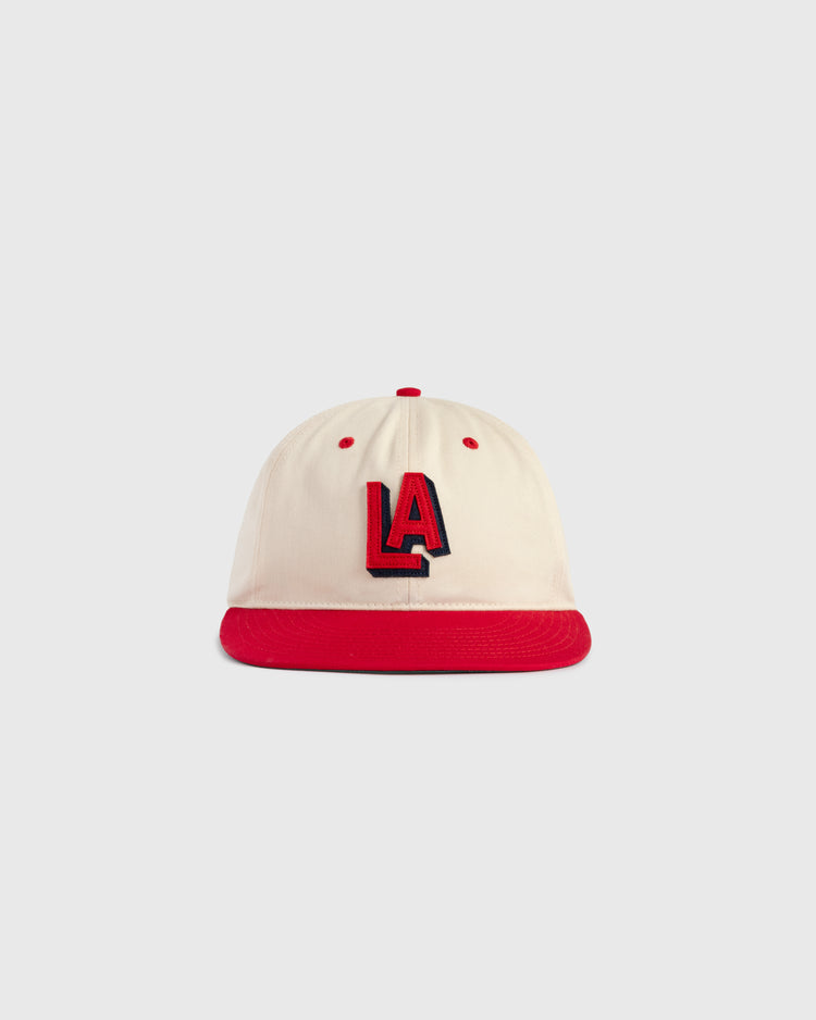 ebbets field flannels Los Angeles Angels (PCL) 1942 Logo Cotton Twill Ballcap